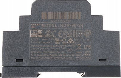 Mean Well Τροφοδοτικό Συστημάτων CCTV HDR-30-24