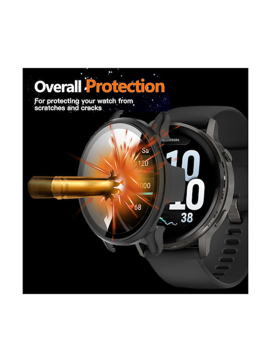 Techsuit Defense360 Pro + Screen Protector Garmin Venu 4 41mm Deep Turquoise