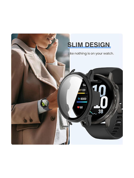 Techsuit Defense360 Pro + Screen Protector Garmin Venu 4 41mm Oxford Blue