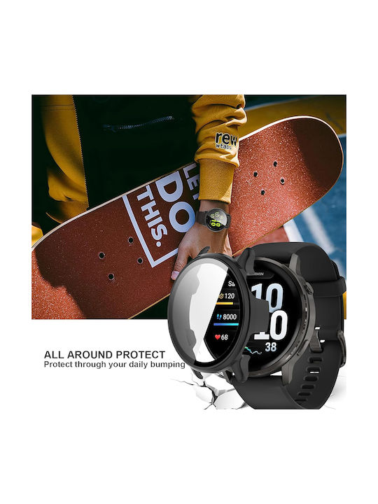 Techsuit Defense360 Pro + Screen Protector Garmin Venu 4 41mm Oxford Blue