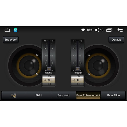 Digital IQ Car Audio System for Peugeot Bipper Citroen Nemo Lexus CT 2008 (Bluetooth/USB/AUX/WiFi/GPS/Apple-Carplay/Android-Auto) with Touch Screen 7"