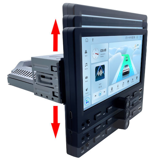 Digital IQ Автомобилна Аудио Система (Блутут/USB/AUX/WiFi/GPS/Apple-Carplay/Android-Auto) с Тъчскрийн 7"