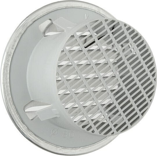 Perdea de ventilație 15x15cm Rotundă
