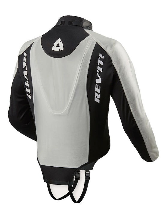 Rev'IT Trackmaster H20 Herren Jacke Winter Transparent / Black