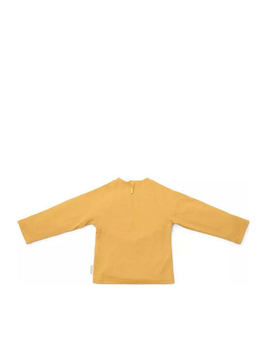 Little Dutch Παιδικό Μαγιό Μπλούζα με Μακρύ Μανίκι Sunny Yellow