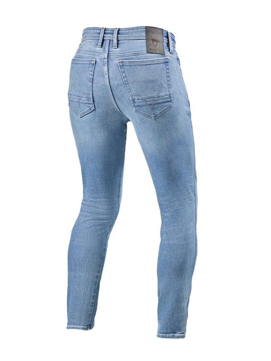 Rev'IT Piston 3 Sk Cordura Men's Winter Riding Pants Light Blue Vintage Rev'IT Piston 3 Sk Cordura Men's Winter Riding Pants Light Blue Vintage
