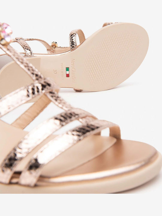 Leather Sandals Pink
