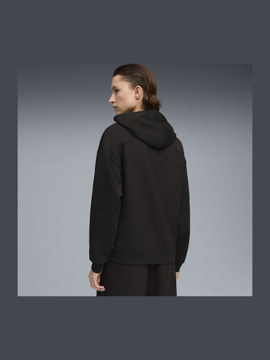 PUMA Black Hoodie Sweatshirt