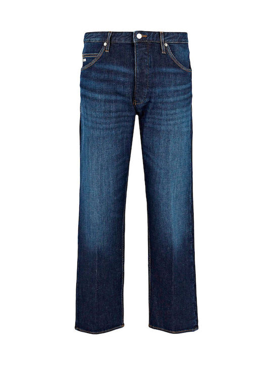 Men's Jeans Pants with Loose Fit Blue