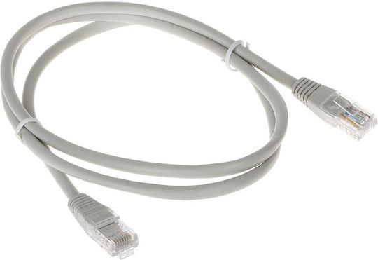 Rbline U/UTP Cat.5e (Gigabit) Καλώδιο Δικτύου Ethernet 1m Γκρι