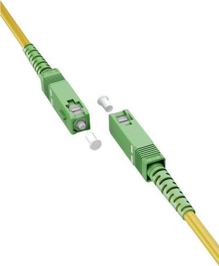 Goobay Goobay Optische Faser Kabel SC-APC 5m Gelbe