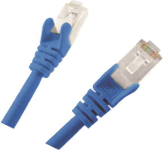 MCAB S/FTP Кат.6 (Gigabit) Мрежов Кабел Ethernet 0.5м Син