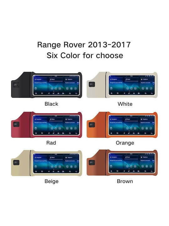 Bizzar Car Audio System for Land Rover Range Rover Sport 2016-2018 (Bluetooth/USB/WiFi/GPS/Apple-Carplay/Android-Auto) with Touch Screen 12.3"