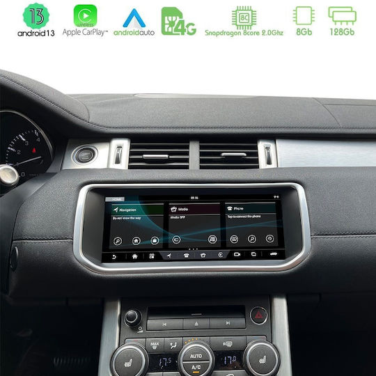 Bizzar Car Audio System for Land Rover Range Rover Evoque 2011-2015 (Bluetooth/USB/WiFi/GPS/Apple-Carplay/Android-Auto/CD) with Touch Screen 10.25"