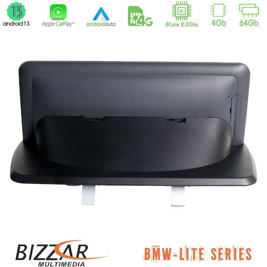 Bizzar Auto-Audiosystem für BMW X3 (E83) 2003-2010 (Bluetooth/USB/AUX/WiFi/GPS/Apple-Carplay/Android-Auto/Notenblätter)