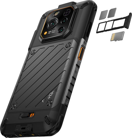RugOne Xever 7 5G Dual SIM (12GB/512GB) Resistant Smartphone Black