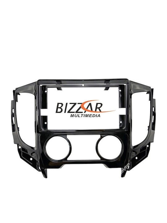 Bizzar Car Audio System for Fiat Fullback Mitsubishi L200 2016 with A/C (Bluetooth/USB/WiFi/GPS/Apple-Carplay/Android-Auto) with Touch Screen 9"