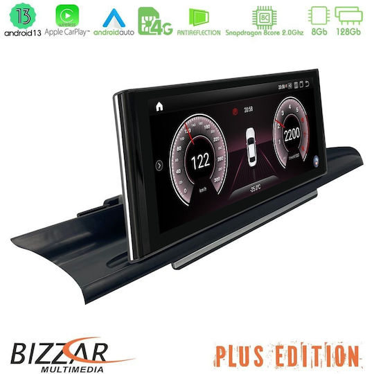 Bizzar Ηχοσύστημα Αυτοκινήτου για Audi A6 2012-2018 (Bluetooth/USB/AUX/WiFi/GPS/Apple-Carplay/Android-Auto/CD) με Οθόνη Αφής 10.25"