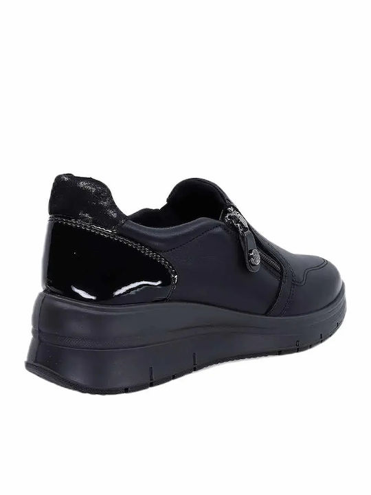 Damen Slip-Ons Schwarze