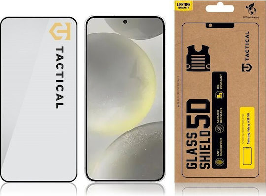 Tactical 5D 0.33mm Tempered Glass Black (Samsung Galaxy A36, manufacturer: Samsung)