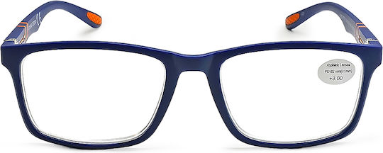 Optosquad Reading Glasses +4.50 in Blue color WG8710-1