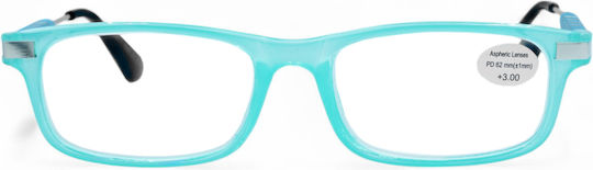 Optosquad Ochelari de citit +1.25 în culoarea Turcoaz 9070-4