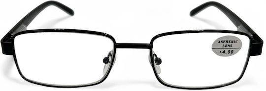 Optosquad Reading Glasses +1.00 in Black color 2735-2