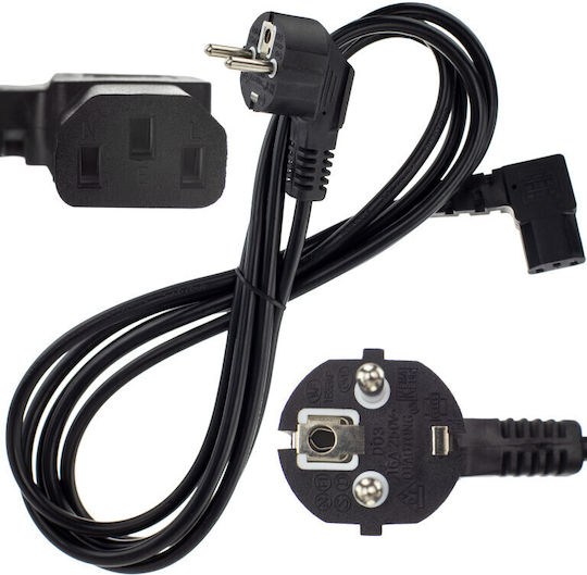 Value Schuko - IEC C13 Kabel 1.8m Schwarz (19.99.1118)