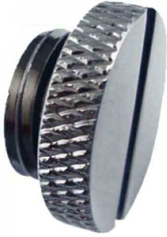 Xspc Запечатващ Щепсел G1/4 Инч Аг Хром Черен