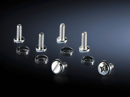Αξεσουάρ Καμπίνα Δικτύου Rittal Fixing Screws M5 L16mm 50 Pieces