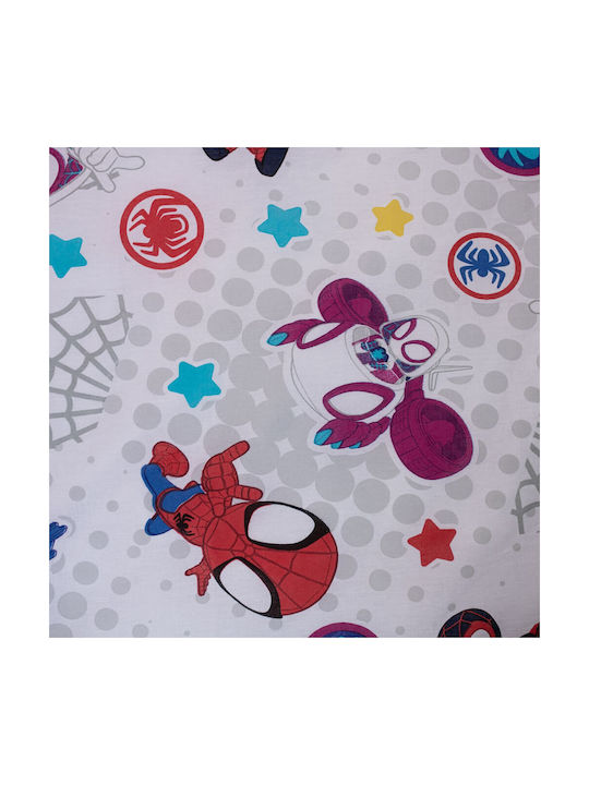 Halantex Set Kids Duvet Cover Single with Pillowcase Cotton Blue 140x200cm