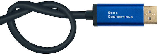 Good Connections Video Cable USB Type-C Male - DisplayPort Blue 1.5m