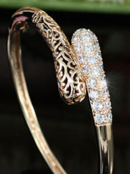 Vintage Stil Rose Gold Vergoldete Simulierte Diamant Handgelenkband Armband Mariette