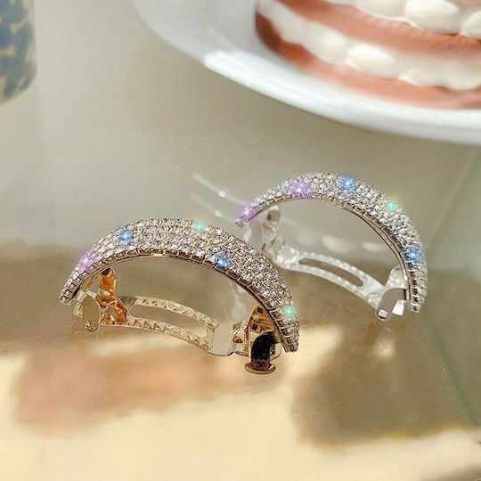 Hair Accessories Clip-Barrette Crystal Ponytail Eleora