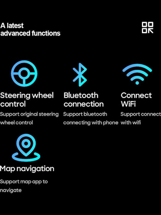 Auto-Audiosystem für Suzuki Hoch 2009-2016 (Bluetooth/USB/WiFi/GPS/Apple-Carplay/Android-Auto) mit Touchscreen 9"