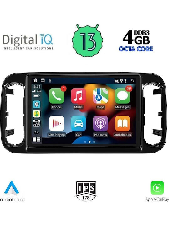 Digital IQ Auto-Audiosystem für Mercedes-Benz Vito / Viano 2015 (Bluetooth/USB/WiFi/GPS/Apple-Carplay/Android-Auto) mit Touchscreen 13.1"