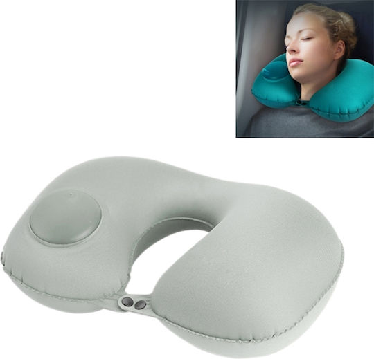 Tragbar Kopfkissen Massage für den Nacken Gray