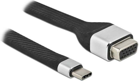 Techly Μετατροπέας USB-C / VGA male σε VGA female 1τμχ ICOC-USBC-VGA
