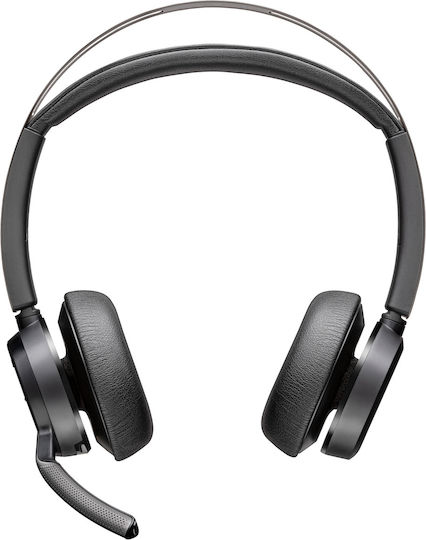 Poly Voyager Focus 2 USB-C On Ear Multimedia Ακουστικά με μικρόφωνο