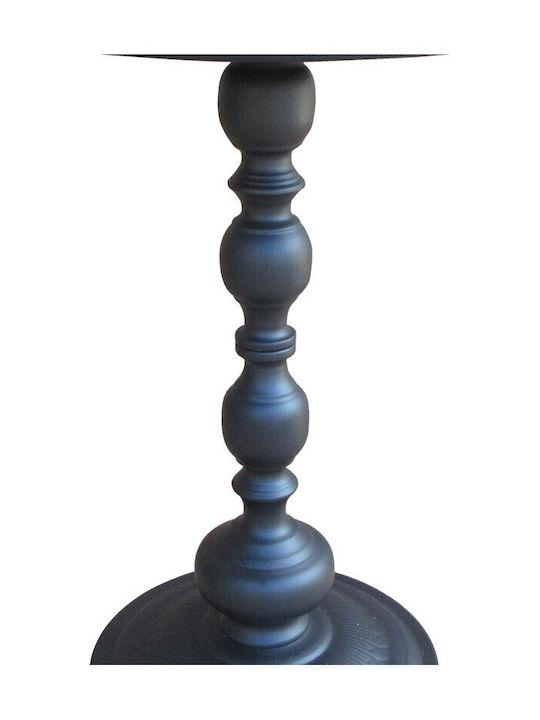 Rund Beistelltisch Anesor Metall Black Shade B40xT40xH52cm