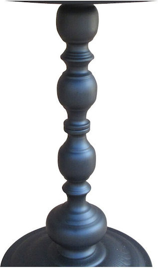 Rotund Măsuță auxiliară Anesor Metalica Black Shade L40xW40xH52cm.