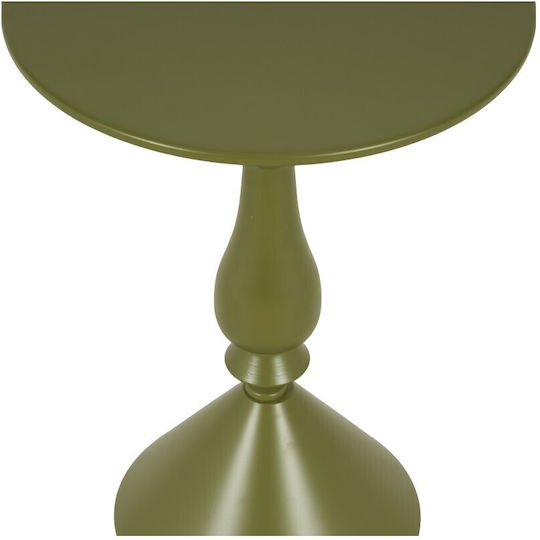 Rund Beistelltisch Lalou Metall Olive Shade B40xT40xH55cm