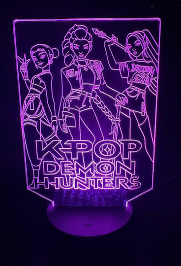 Детско Декоративно Осветление K-pop Demon Hunters Зелен 19x11см