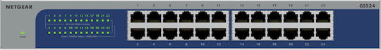 NetGear Negestionat L2 Switch cu 24 Porturi Gigabit (1Gbps) Ethernet