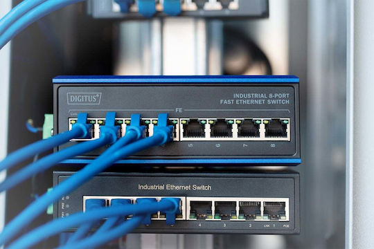 Digitus DN-650106 Unmanaged Switch με 8 Θύρες Ethernet