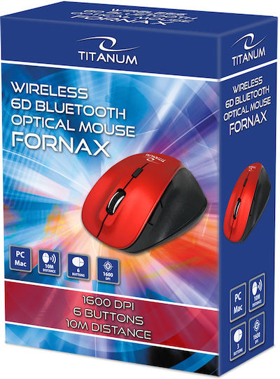 Esperanza Titanum Kabellos Bluetooth Maus Fornax Red