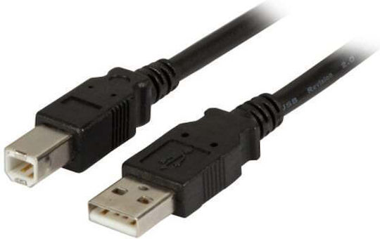 EFB USB 2.0 Cable USB-A male - USB-B male Μαύρο 5m K5256SW.5