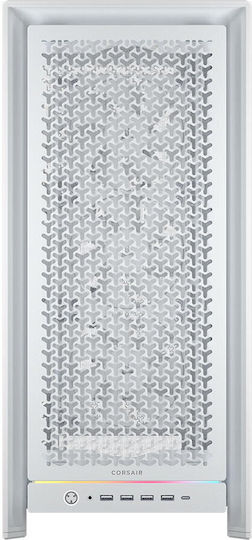 Corsair Frame 5000D RS Gaming Midi Tower Κουτί Υπολογιστή με Πλαϊνό Παράθυρο Λευκό