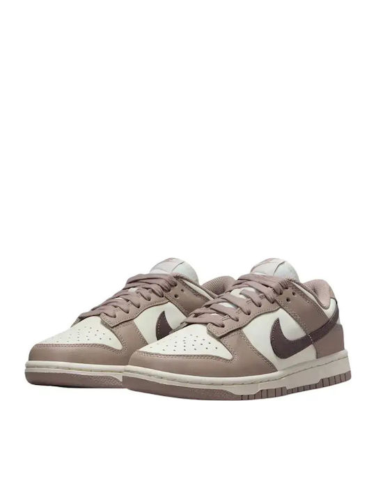 Dunk Low Sneakers Sail / Plum Eclipse / Diffused Taupe