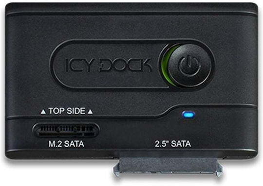 Icy Dock MB031U-1SMB Converter Μαύρο